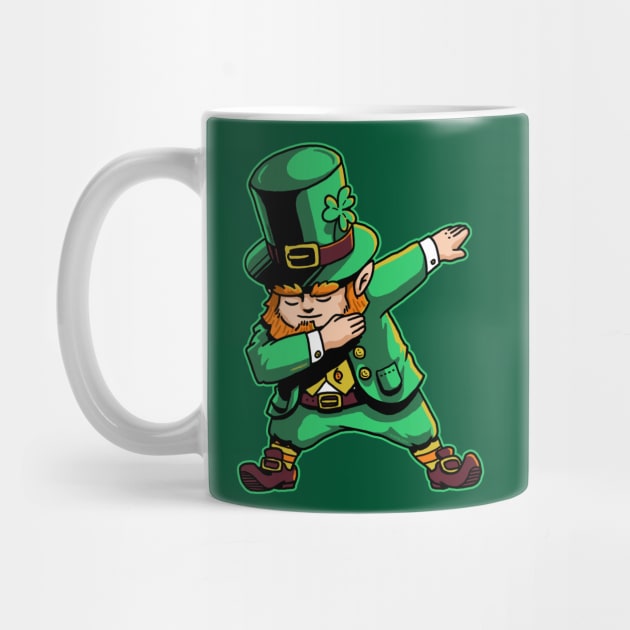 Dabechaun Dabbing Leprechaun St Patrick Day Shirt March 17th II by vo_maria